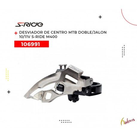 (106991) DESVIADOR DE CENTRO MTB DOBLE JALON 10/11VEL. S-RIDE