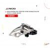 (106991) DESVIADOR DE CENTRO MTB DOBLE JALON 10/11VEL. S-RIDE