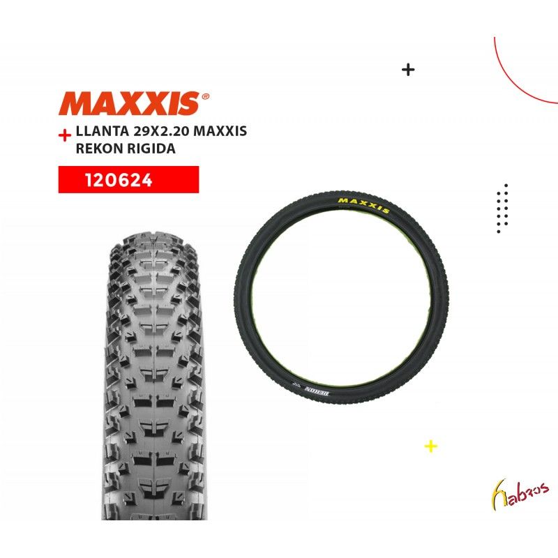 (120624) LLANTAS 29X2.25 RIGIDA NEGRO MAXXIS REKON