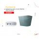 (048384) CANASTILLA R-26 AZUL AGUA MARINA PLATINUM-HB