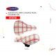 (013018) ASIENTO R12 NIÑA CUADROS ROSA FULLBIKE C/BROCHE