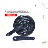 (102224A) MULTIPLICACION 28/38/48X170 002 NEGRO CON CUBRECADENAS