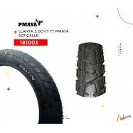(181003) LLANTA 3.00-17 TT PMAYA F-207  CALLE