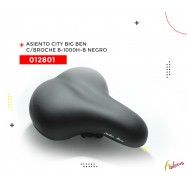 (012801) ASIENTO CITY BIG BEN CON BROCHE  B-1000 NEGRO