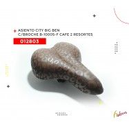 (012803) ASIENTO CITY CON BROCHE  B-1020-C  CAFE BIG BEN