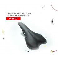 (012807) ASIENTO CARRERA BIG BEN  CON BROCHE  B-1616  NEGRO