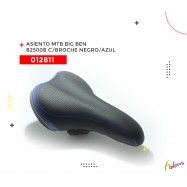 (012811) ASIENTO MTB  BIG BEN B2500 CON BROCHE NEGRO/AZUL