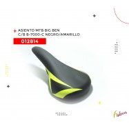 (012814) ASIENTO BIG BEN CON BROCHE B-7000-C NEGRO/AMARILLO