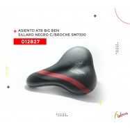 (012827) ASIENTO ATB BIG BEN SILLARO  NEGRO CON BROCHE