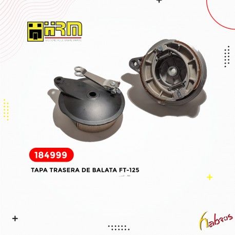 (184999) TAPA TRASERA DE BALATA FT-125 HRM