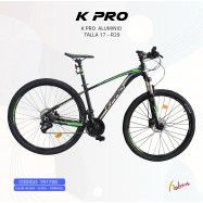 (191700) BICI 29-17 ALUM KPRO NEG-VERDE 24V