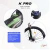 (191700) BICI 29-17 ALUM KPRO NEG-VERDE 24V