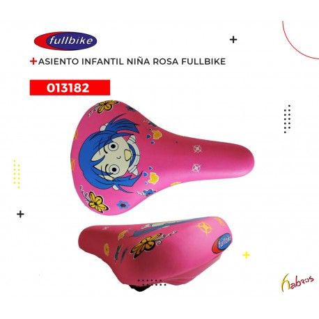 (013182) ASIENTO FULLBIKE INFANTIL NIÑA ROSA 50