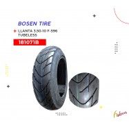 (181071B) LLANTA 3.50-10 TUBLESS F-596 BOSEN