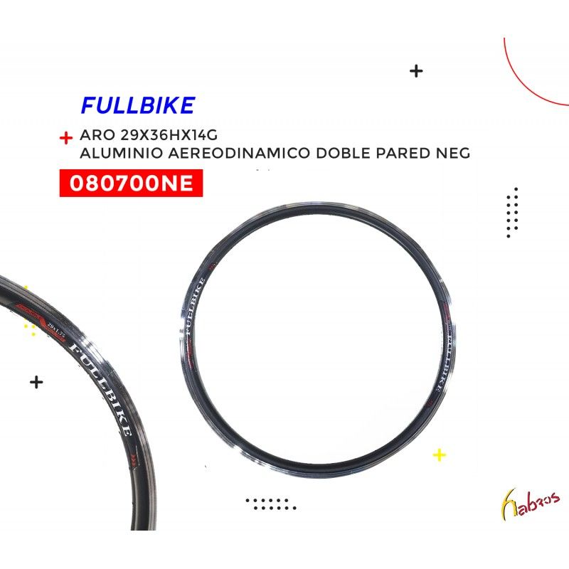 (080700NE) ARO 29X36 ALUM AERO NEG FULLBIKE