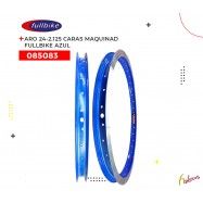 (085083) ARO R-24-2.125 36H CARAS MAQUINADAS AZUL FULLBIKE