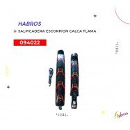 (094022) JUEGO DE SALPICADERA  ESCORPION FLAMA NAC