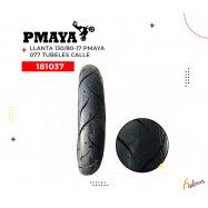 (181037)   LLANTA 130/80-17  PMAYA  77 TUBELESS