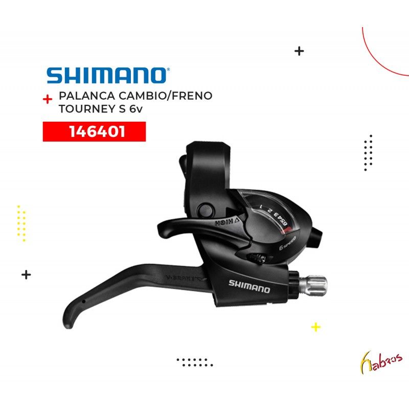 (146401) PALANCA CAMBIO/FRENO TOURNEY S 6v DERECH