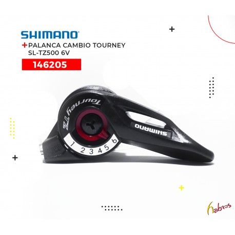(146205) PALANCA CAMBIO TOURNEY SL-TZ500 6V