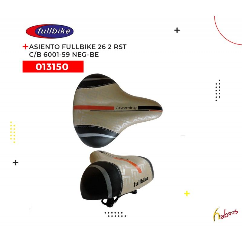 (013150) ASIENTO FULLBIKE 6001-59 2 RST C/B