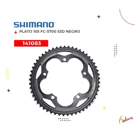 (141083) PLATO 105 FC-5700 53D NEGRO