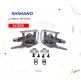 (141100) PEDAL PD-M324 DEORE P/CLEAT Y ZAP