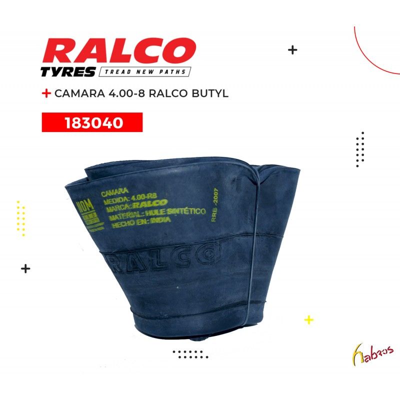 (183040) CAMARA 4.00-8 RALCO BUTYL