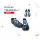 (141328) ZAPATILLA CICLISMO GR501 NE/AZ