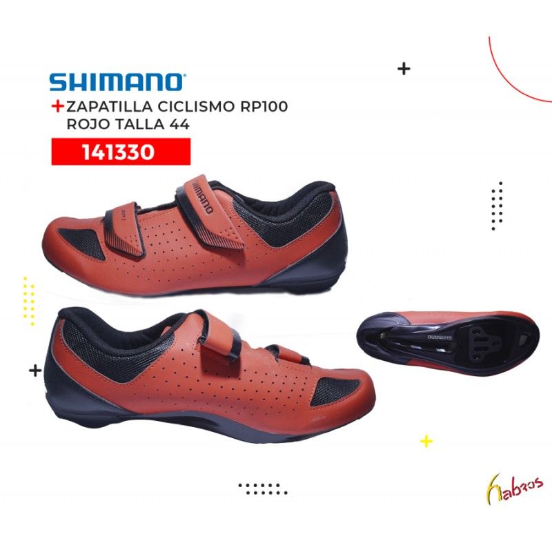 141330 ZAPATILLA CICLISMO RP100 ROJO
