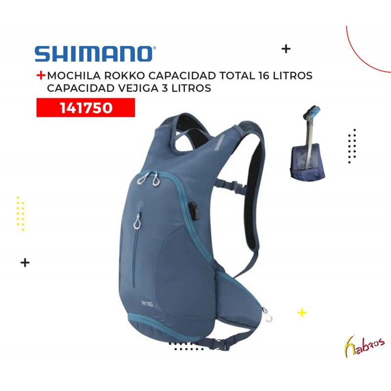 141750 MOCHILA ROKKO 16L C/HIDRATACION