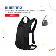 141751 MOCHILA UNZEN 14L C/HIDRATACION