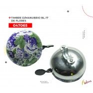 (047065) TIMBRE DE MANUBRIO BL-17 DE FLORES