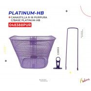 (048388PUR) CANASTILL R/16 C/BAS PURPURA PLATINUM