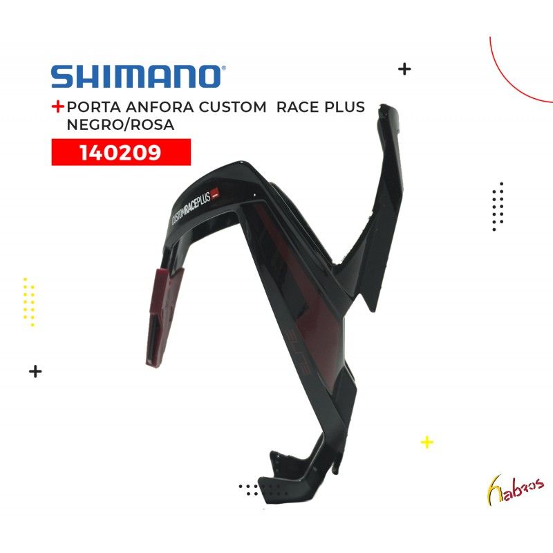 (140209) PORTA ANFORA CUSTOM RACE PLUS NEG/ROSA