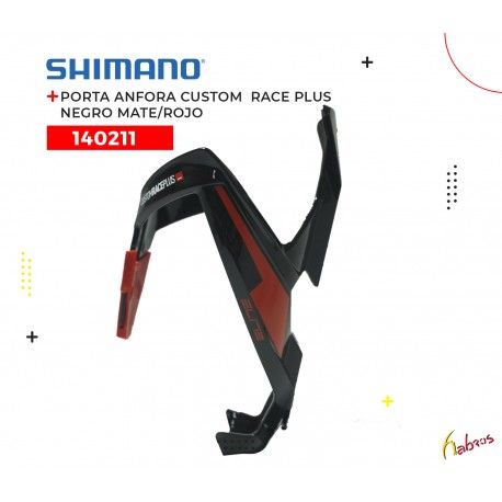 (140211) PORTA ANFORA CUSTOM RACE PLUS NEG MAT/RO
