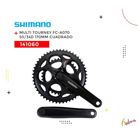(141060) MULTI TOURNEY FC-A070 50/34D 170MM CUAD