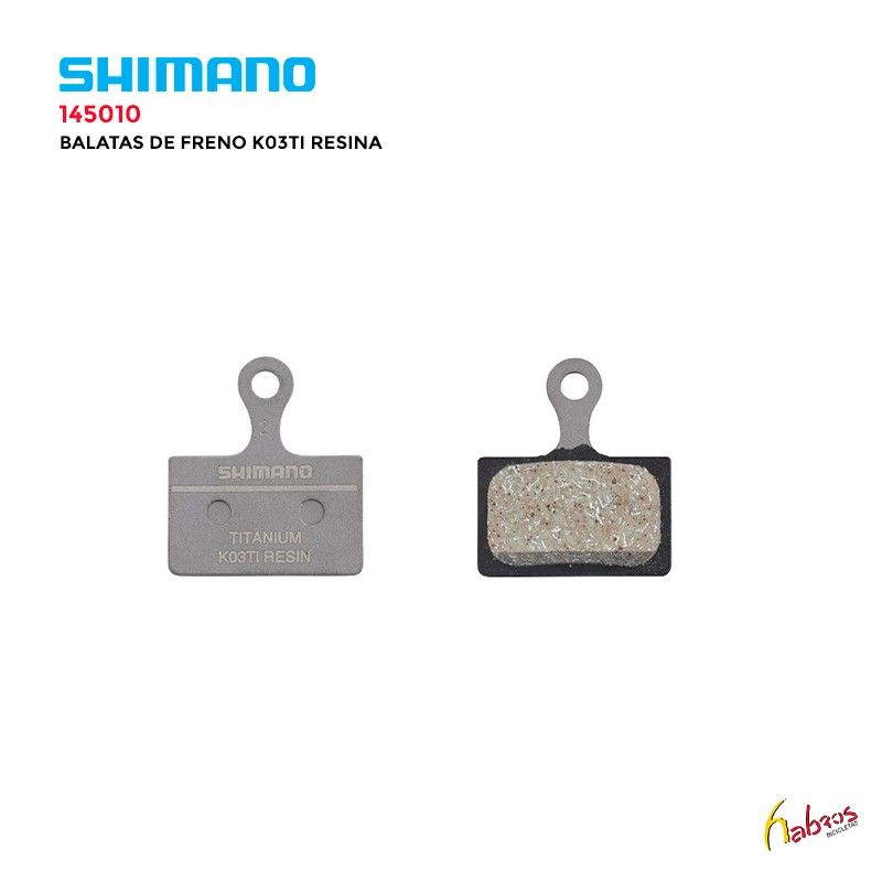 (145010) BALATAS DE FRENO K03TI RESINA NUEVO XTR