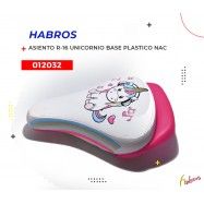 012032 - ASIENTO R-16 UNICORNIO BASE PLAST nac 25