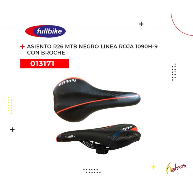 013171(ASIENTO FULLBIKE CON BROCHE MTB 1090H-9  )