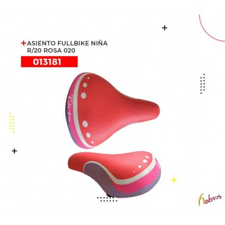 013181 - ASIENTO R-20 FULLBIKE PARA NIÑA, COLOR: ROSA 020  40