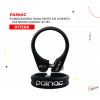 (017200) ABRAZADERA PARA POSTE DE ASIENTO 31.8 NEGRO PAINAC AT-161