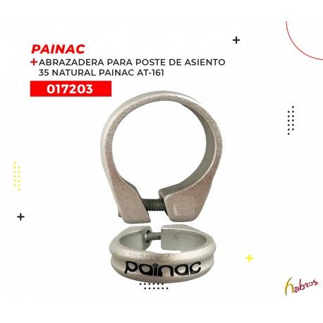 (017203) ABRAZADERA PARA POSTE DE ASIENTO 35 NAT PAINAC AT-161