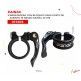 (017205) ABRAZADERA CON BLOQUEO PARA POSTE DE ASIENTO 35 NEGRO PAINAC AT-109