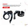 (017206) ABRAZADERA CON BLOQUEO PARA POSTE DE ASIENTO 28.6 NAT PAINAC AT-109 NEGRO