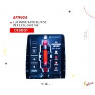 (018001) LUZ POST/ASTO BL/ROJ PLAS EBL-3402