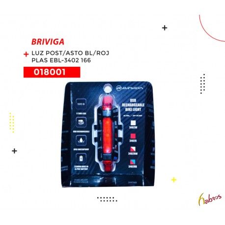 (018001) LUZ POST/ASTO BL/ROJ PLAS EBL-3402