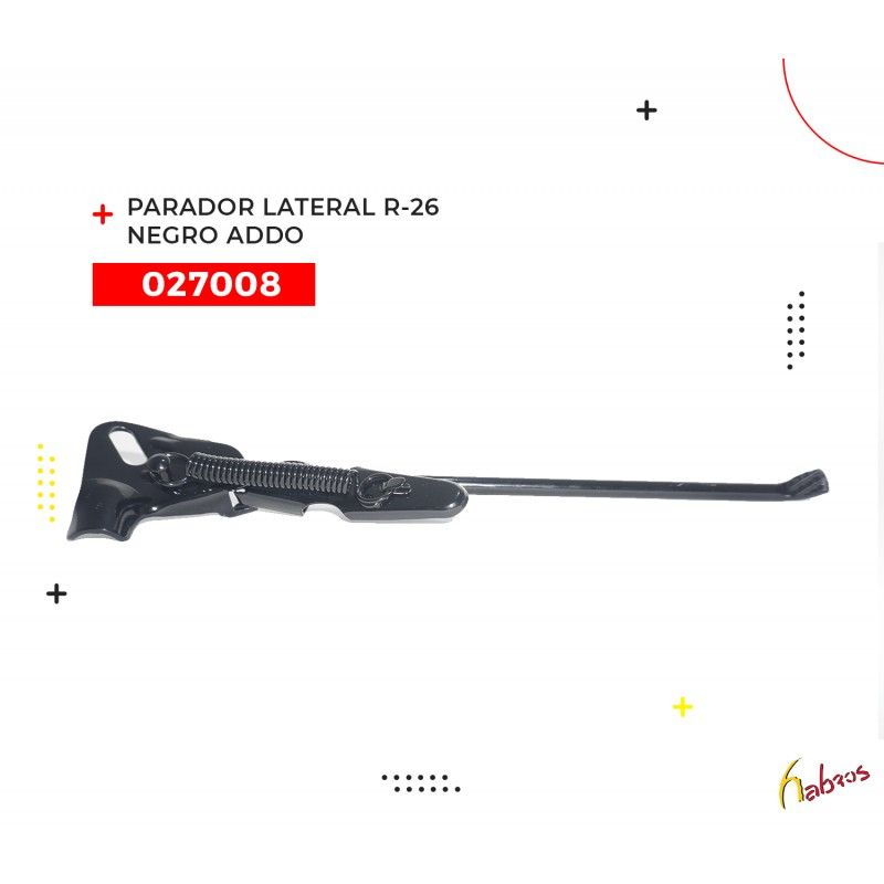 027008 - PARADOR LATERAL R-26  COLOR: NEGRO ADDO 50