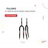 (032076NE) TIJERA 26 MTB S/PIVOTE NERO 1.6MM GROSOR FULLBIKE