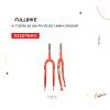 (032076RO) TIJERA 26 MTB S/PIVOTE ROJO 1.6MM GROSOR FULLBIKE